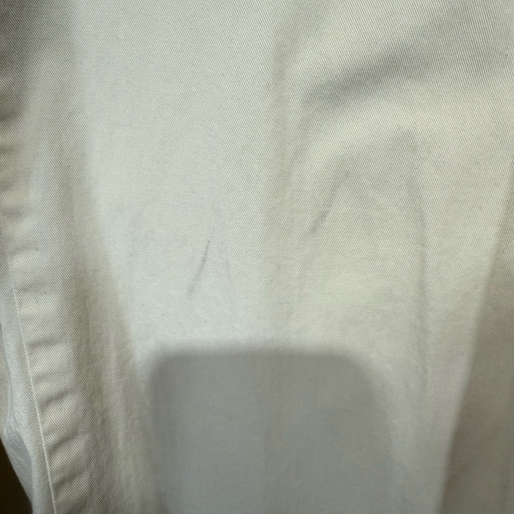 Everlane The Easy Pant Canvas Women's Organic Cotton Elastic Waist Beachy Size 6 - Picture 11 of 12
